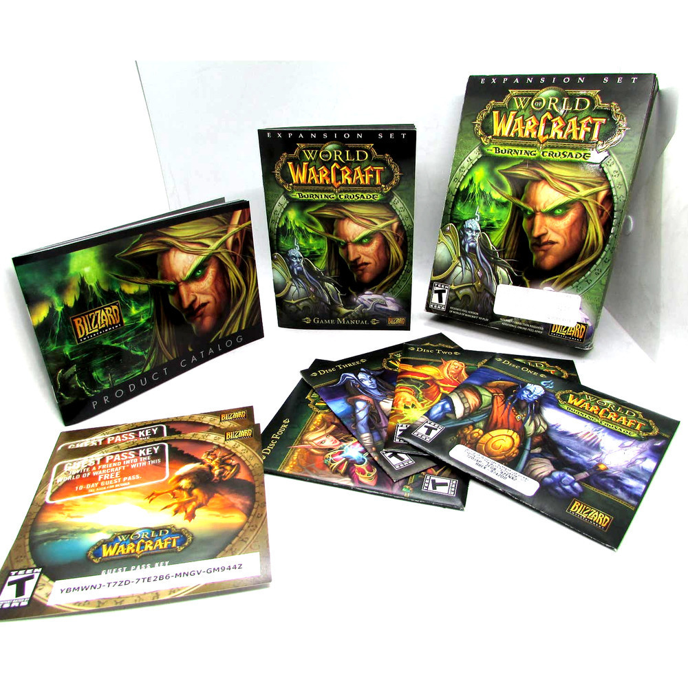 World of Warcraft The Burning Crusade CD-ROM Game